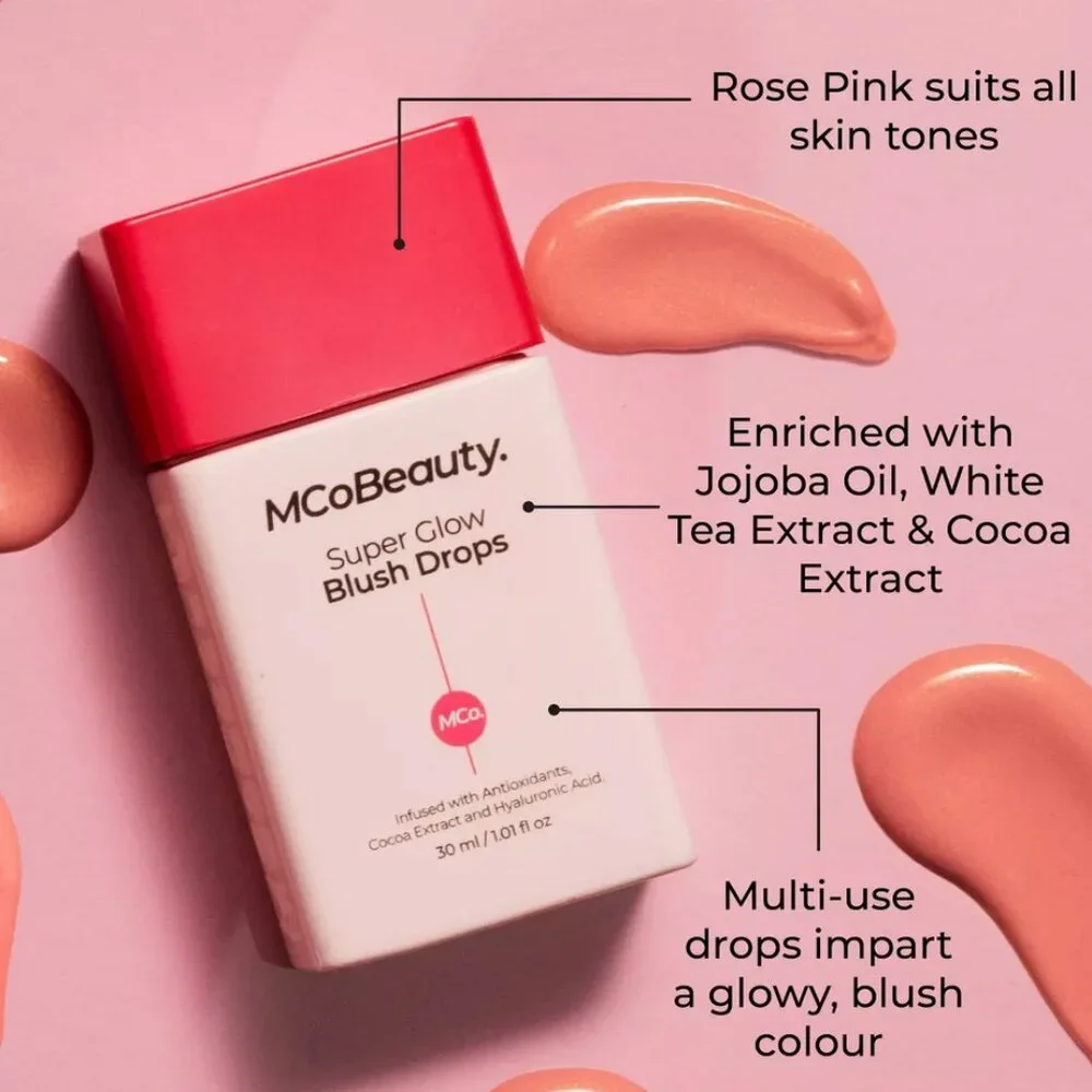 MCoBEAUTY SUPER GLOW Trio (3) Bronzing, Blush, Golden NWT Sealed